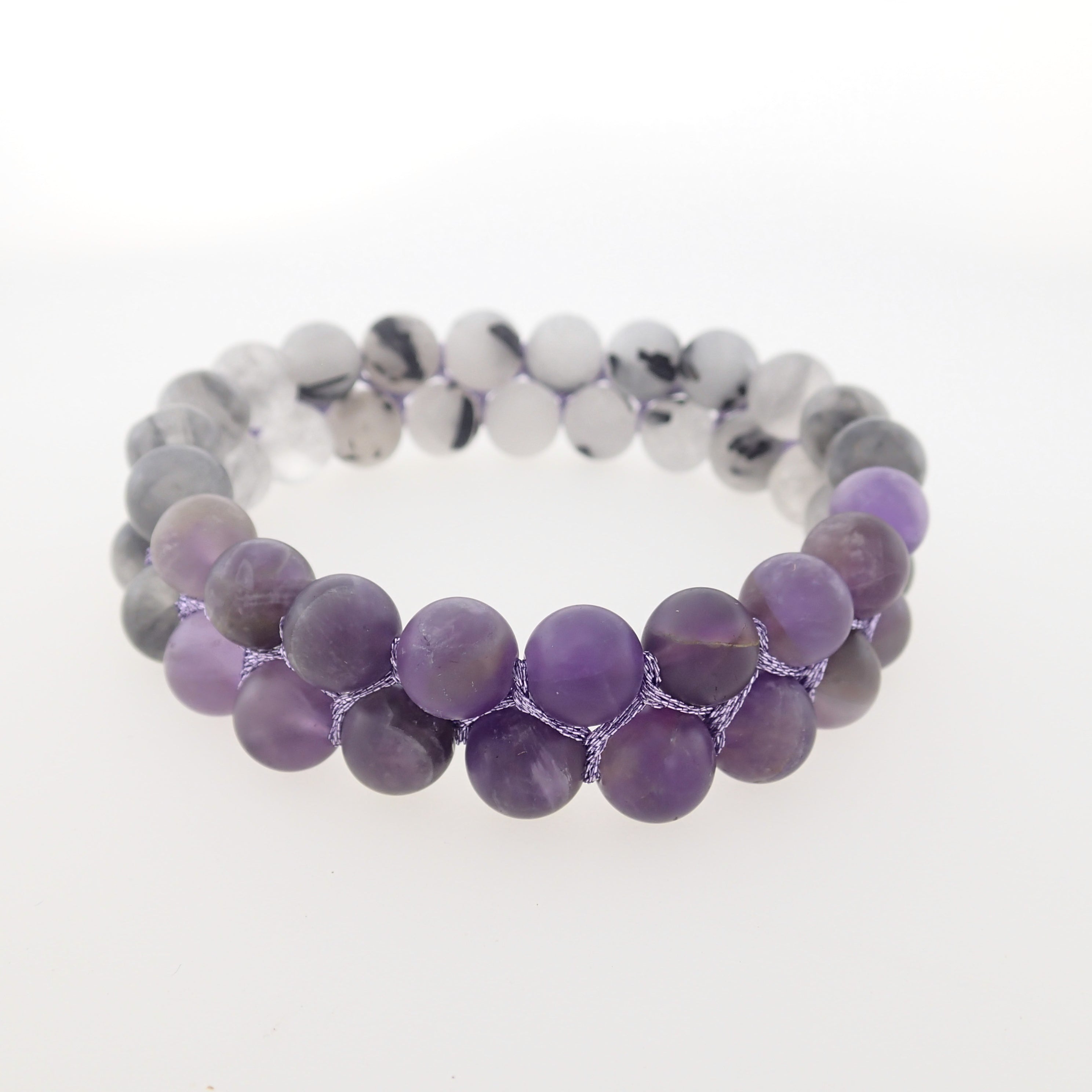 Spectrum Lavender Amethyst Bracelet (Elastic)